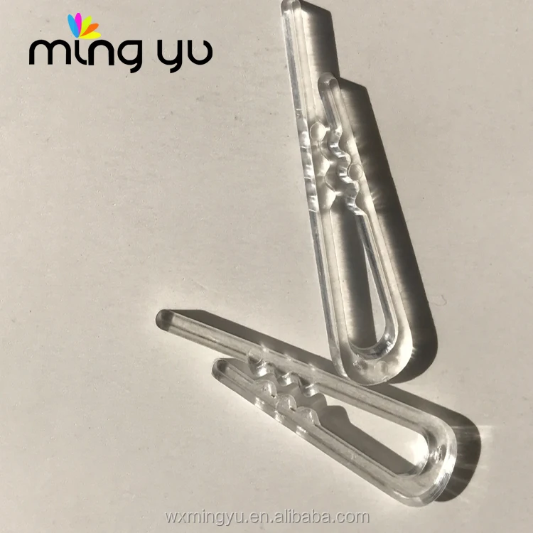 Пластиковый Небьющийся зажим для рубашки длиной 1,5 дюйма