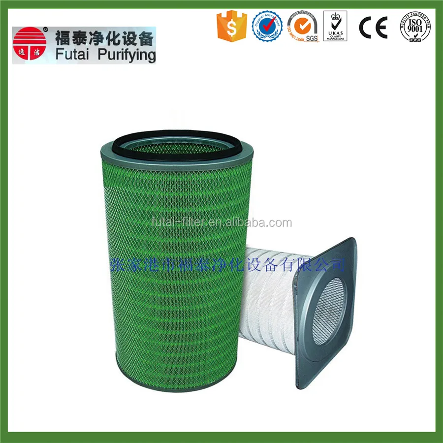 Polyurethane Cover Series Industrial Dust Filter Cartridge