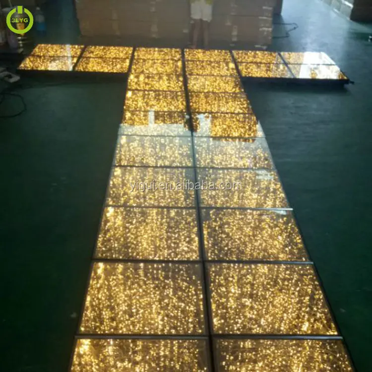 2018 New 3d optical illusions led mirror led dance floor