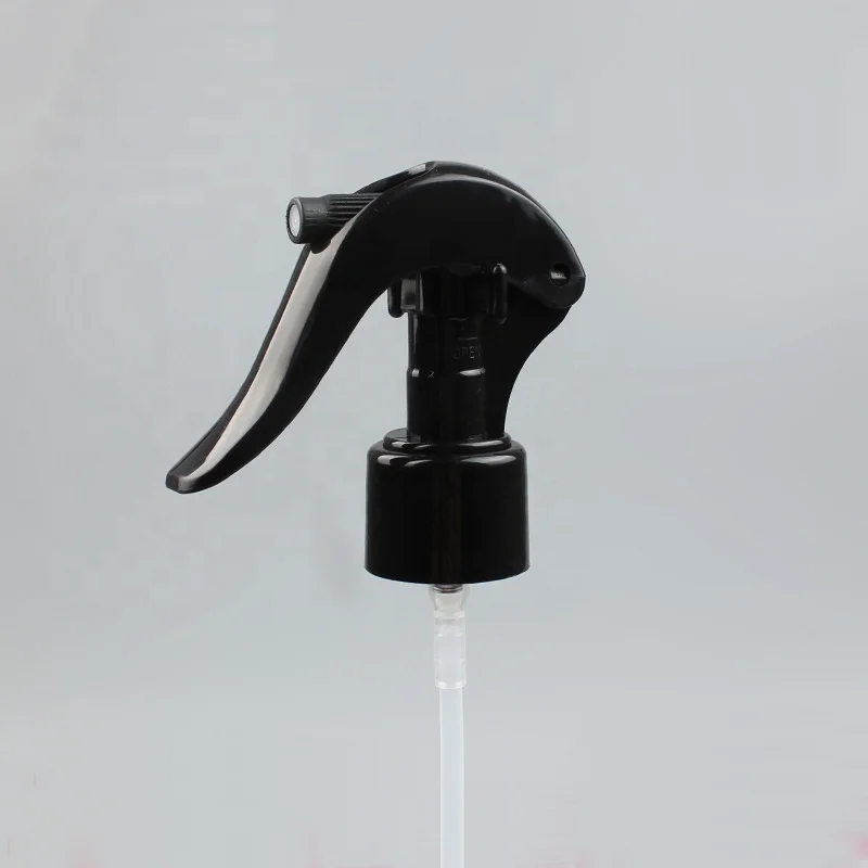 black plastic bottles 300ml spray bottle 10 oz empty plastic trigger spray bottle