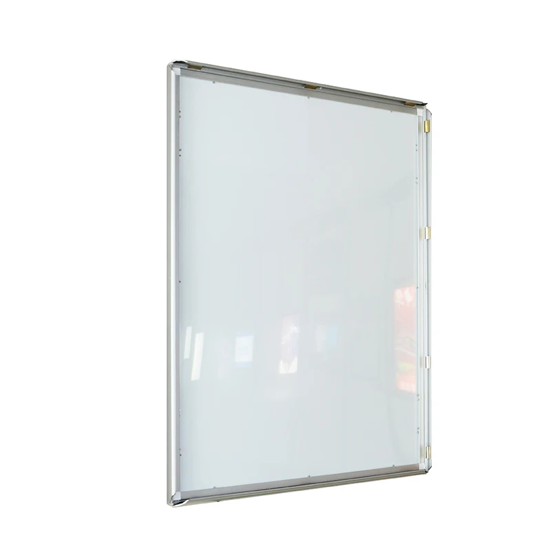 Poster display led slim snap frame photo light box