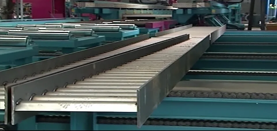 Steel Corrugated Web H Beam Assembly Welding Line