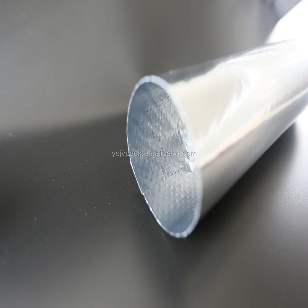 Double sided reflective aluminum coated pet film laminated woven fabric