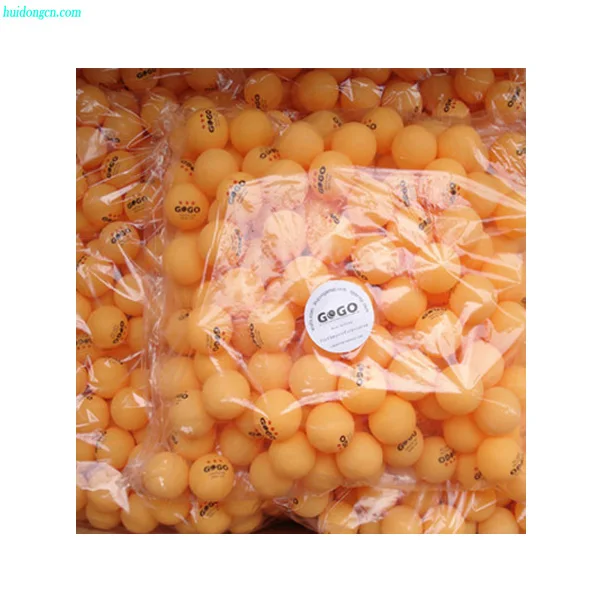 Popular Table Tennis Balls 40mm Custom Logo for Games Seamless Cricket Bats
