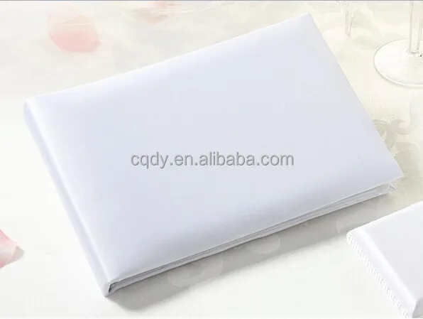 Western Plain Wedding guest book and pen set,ivory or white guest signature book and pen holder,wedding accessories