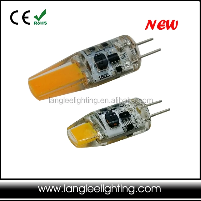 10-30VDC 12V 24V Silicone 1505 COB Capsule Cap LED Bulbs G4 Light Lamp Bulb