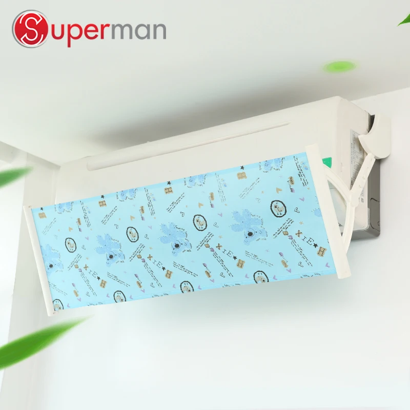 HUIFAN Anti-straight Blow Air Conditioning Wind deflector Adjustable Baffle Anti-cold Baffle