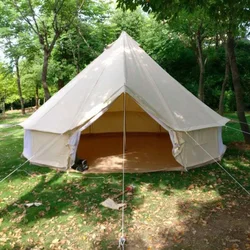 Outdoor luxury cotton canvas bell tent for sale