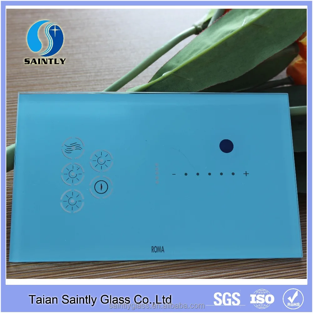 Wifi tempered switch control custom touch screen panel glass