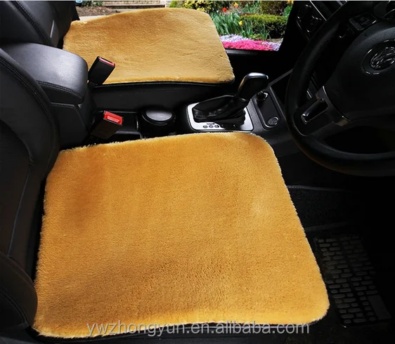 
Car Seat Cushion Car Plush Square Pad Cashmere Square Cover Keep Warm in Cold Winter 