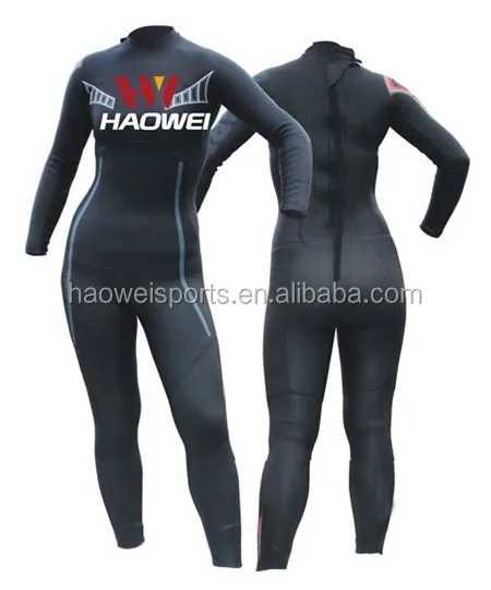lady diving wetsuits with Yamamoto neoprene and Y.KK back zipper tirathlon wetsuit