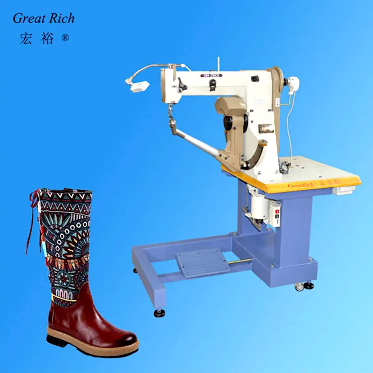 GR-169 casual shoes deep boot shoe making machine manufacturer