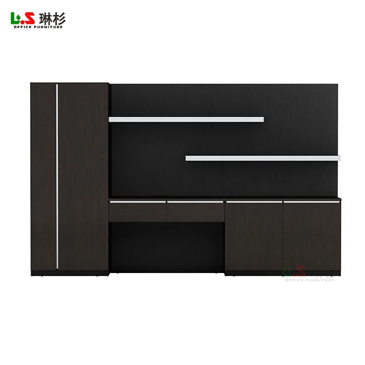 director room office wooden storage cabinet showcase