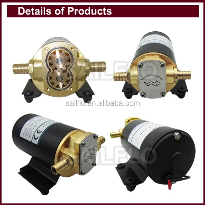 Sailflo DC 14LPM 12 В дизель электрический топливный насос для мотоциклов/передачи нефти зубчатый насос