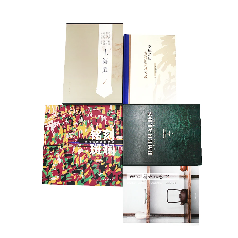 Hardcover Book Professional Top Quality Full Color Small Quantity Hard Cover Book Printing