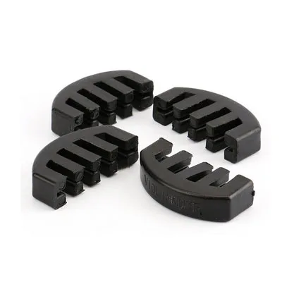 Лидер продаж, профессиональные аксессуары для скрипки, резиновая Бесшумная скрипка, низкая цена, черного цвета, бесшумная Скрипка для 4/4