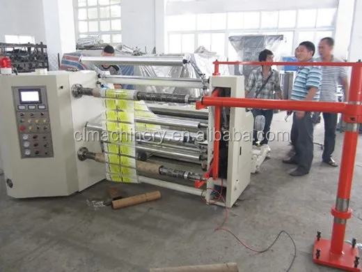 Высокоскоростной горизонтальный бумага и пленка резки и перемотки
