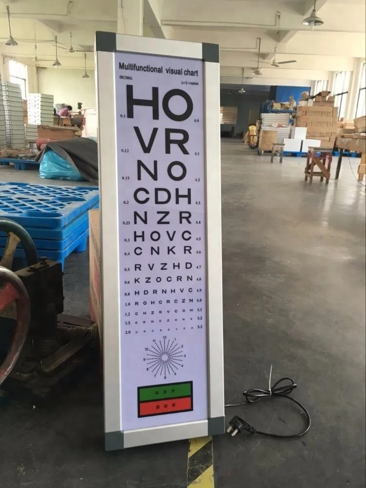 Китайский оптический баланс между красными и зелеными остроты зрения диаграммы NV-400