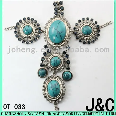 
Bohemian style T shape acrylic stone shoes upper ornament 