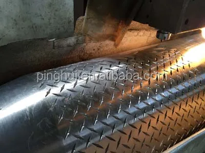 Engraved steel roller