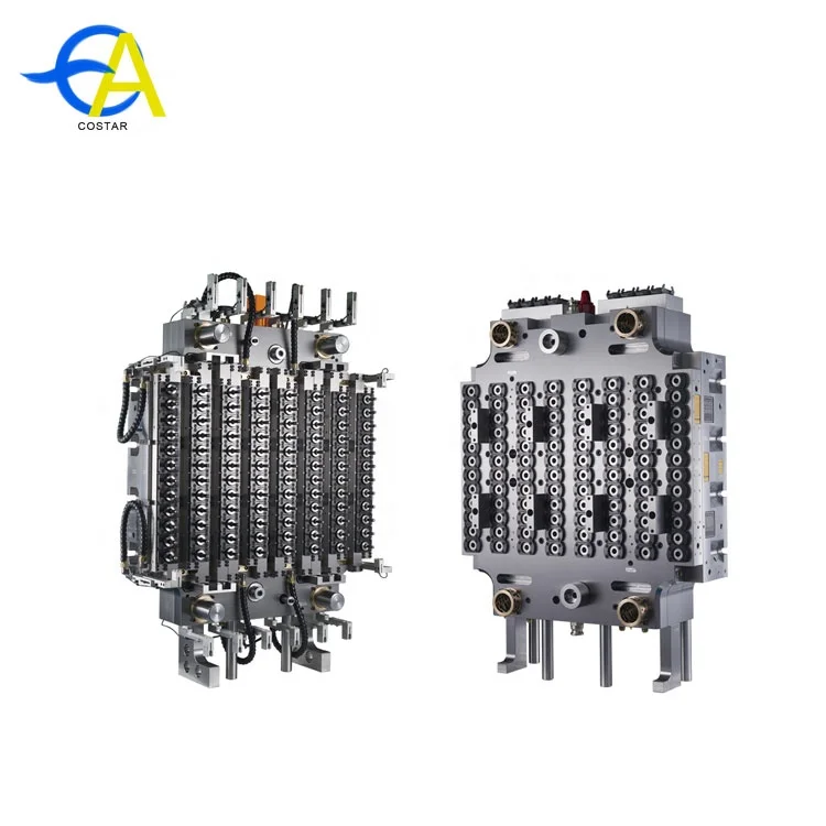 Top Selling Different Kinds Plastic Bottles Plastic Blowing Mould Bottle Mould 48 Cavity Pet  Mold For Blowing