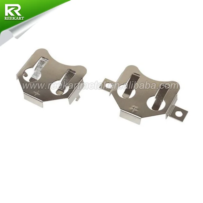 3002 SMT Button Cell Retainer CR2032 Battery Contact ,CR2025 Battery Holder