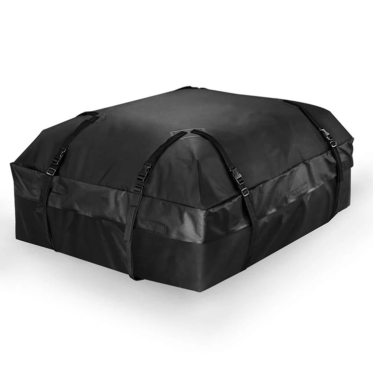 Waterproof Car  Roof top Carrier Bag With 8 Straps