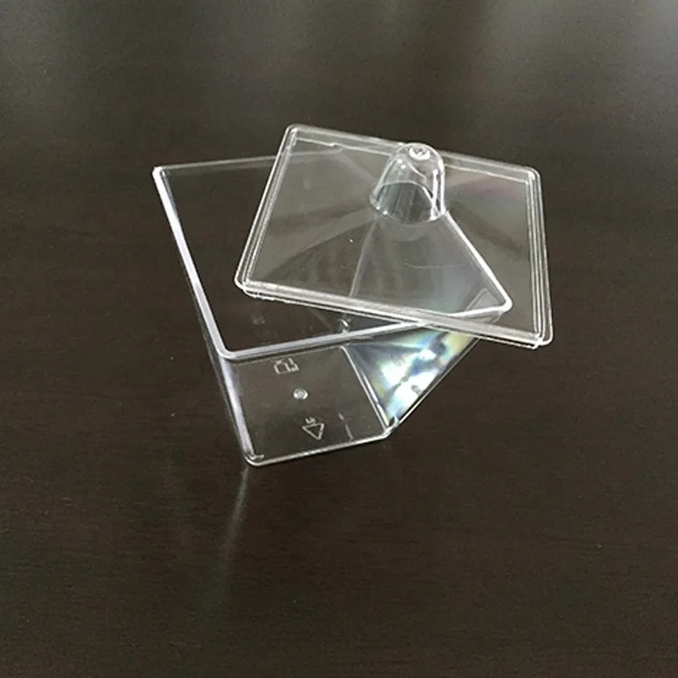 Cheap Popular Disposable Small Square Plastic Bowl with Lid
