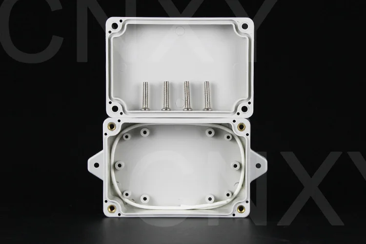 IP 65 Waterproof ABS enclosure plastic junction box with ear 100*68*40mm