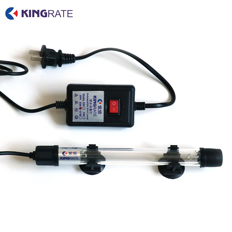 УФ-лампа 110 в 7 Вт/бактерицидная лампа (UVC) /Водонепроницаемая погружная УФ-лампа