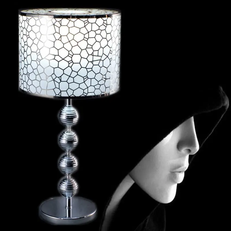 Металлическая настольная лампа для ресторана светящийся светильник стильная Светодиодная отеля спальни