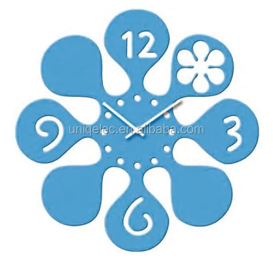3d Tree Shape Wooden Wall Clock for decoration