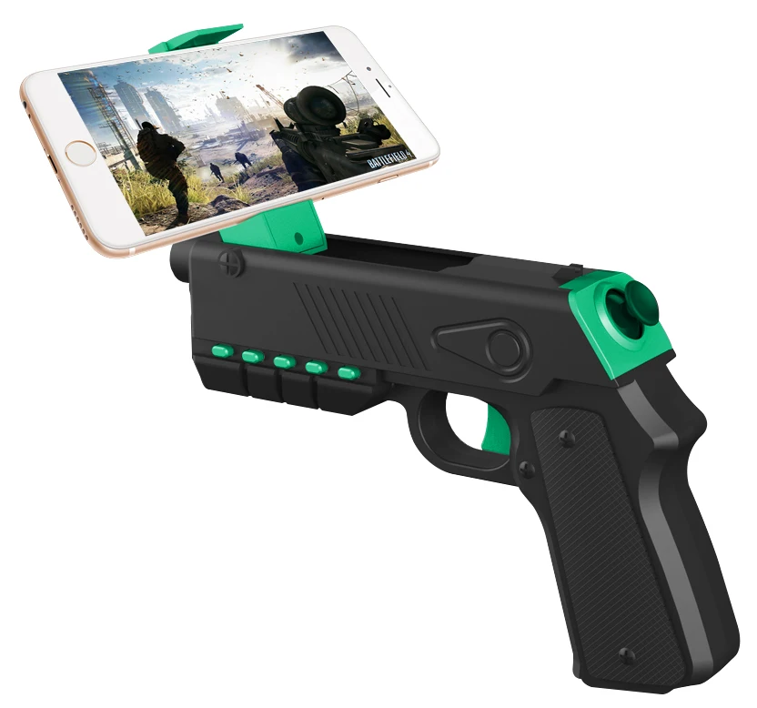 wireless shooting 3D toy Virtual Reality controller joystick AR VR game gun for mobile phone