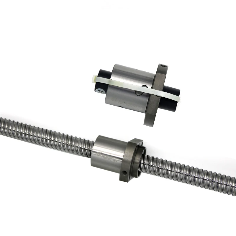 Taiwan Tbi 80Mm Ball Screw 1200Mm Diy Cnc Lead Screw 1202 Dfu 2005 Ball Screw