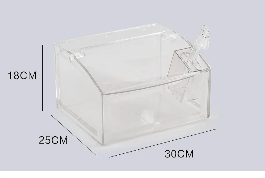 Retail Store PC candy gravity dispenser sweet box pick and mix sweet dispensers for sale