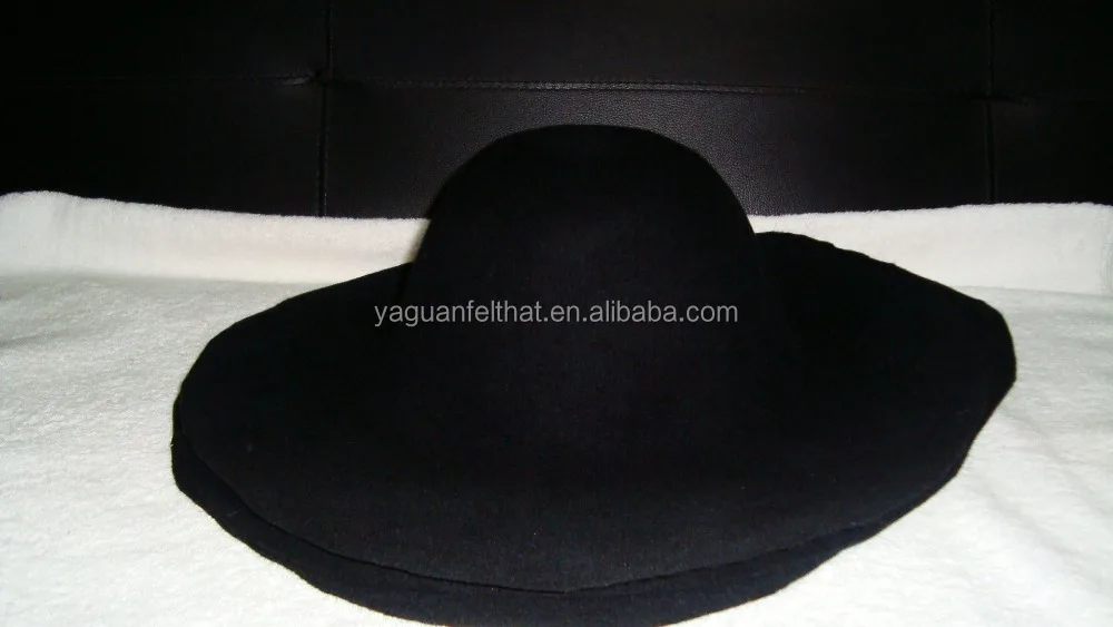 
100% pure wool felt hat bodies cone hoods, flare 