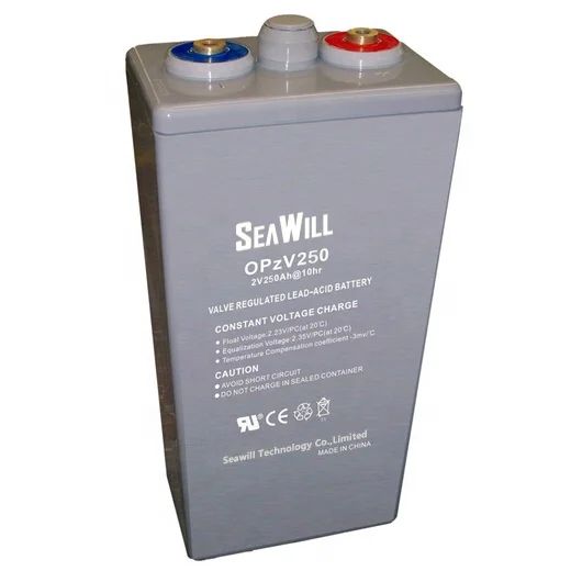 Rechargeable Deep Cycle Sealed Lead Acid OPzV battery 2v 250Ah