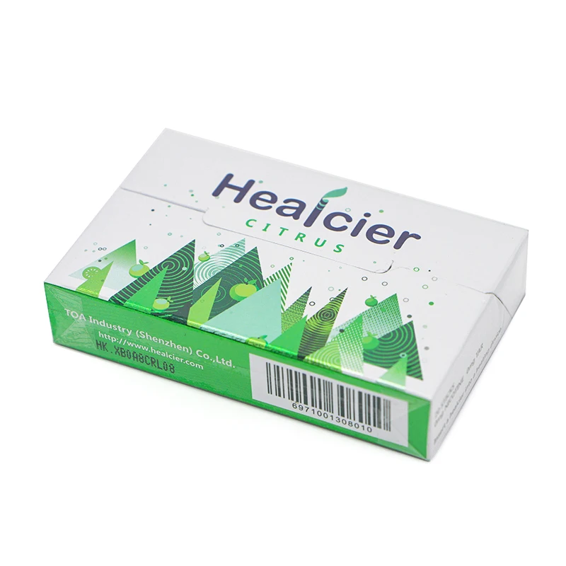 Healcier Brand Optional Customizable Package Cig Substitute Heated Herbal Stick For Heat Device