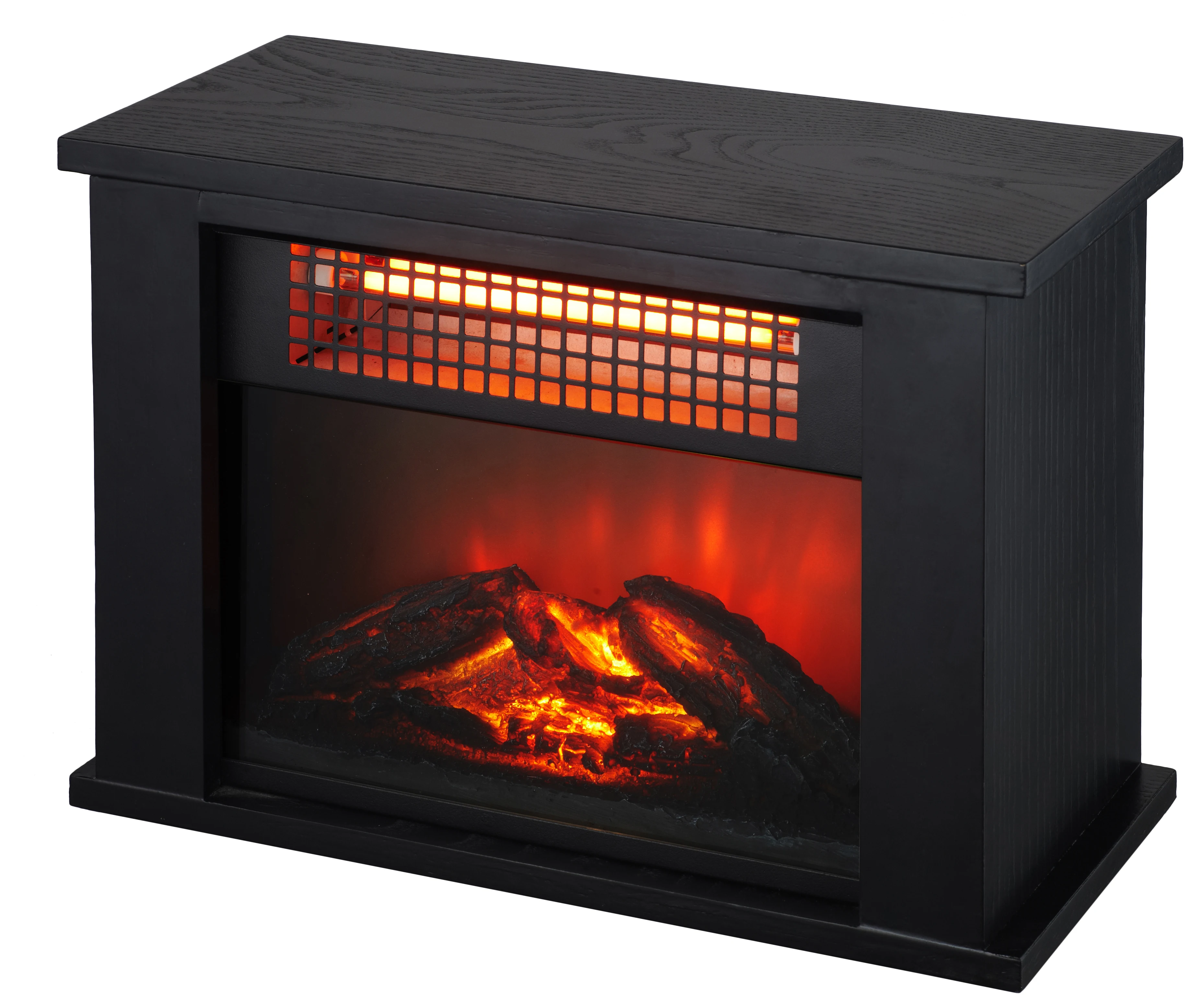 750W ETL сертифицированный (TF-1313W) деревянный шкаф, электрический инфракрасный кварцевый камин