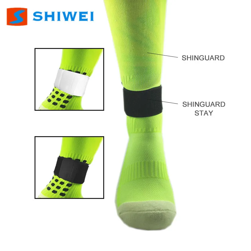 SHIWEI-7019 # на открытом воздухе тренировок Футбол shinguard держать ремни