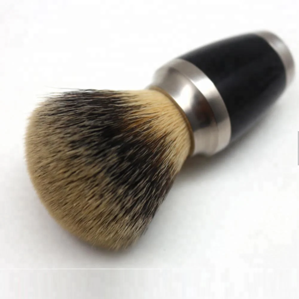 JDK New Patent 3 Piece Shave Set In Silver For Men Badger Hair Shaving Brush and Razor Stand Shaving Set