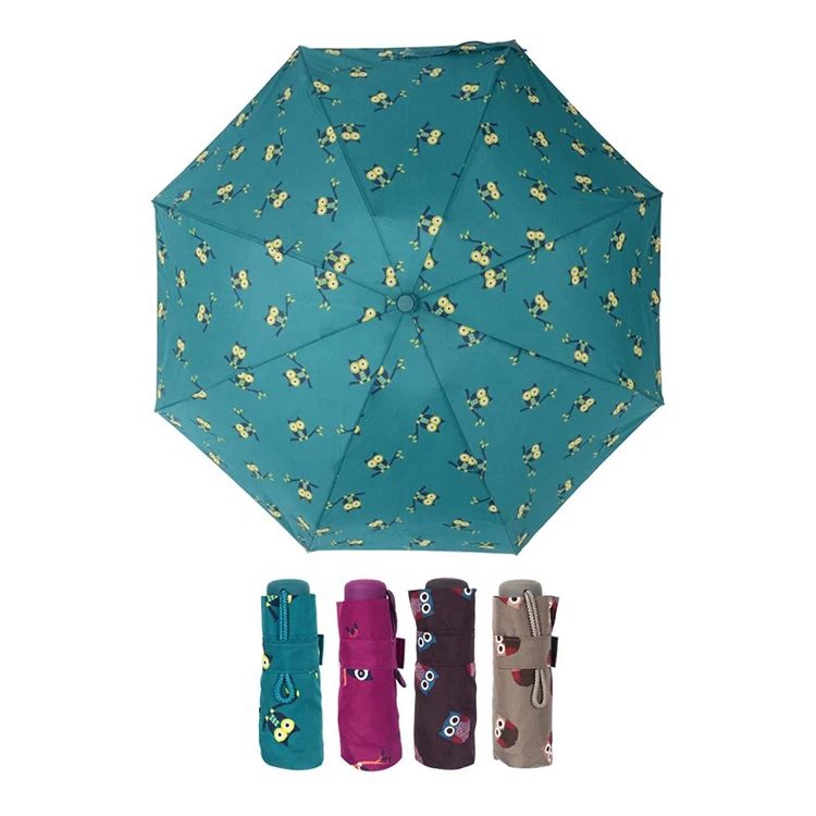 Hot Sale Fashion Full Printing Custom Travel Automatic Folding Umbrella
