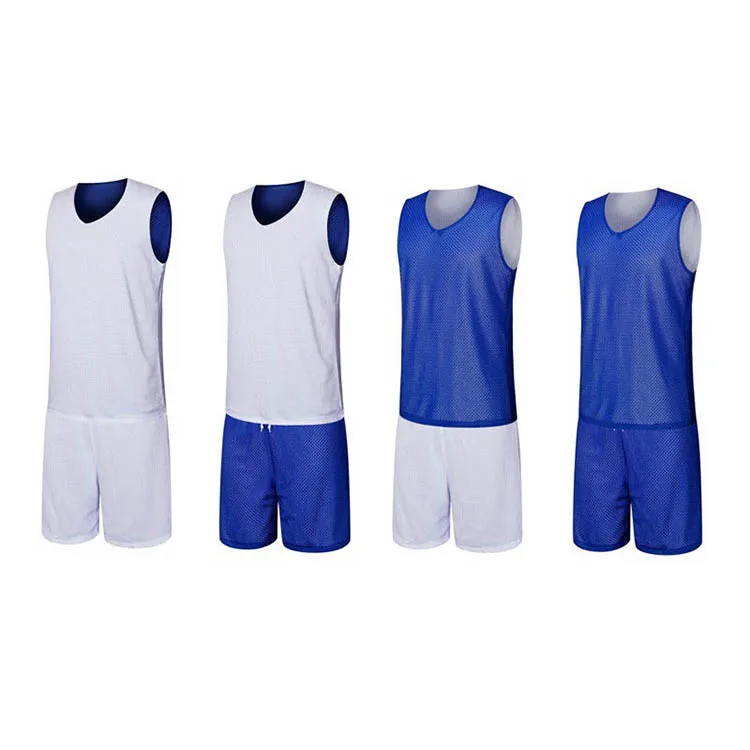 Wholesale Youth Sublimation Cheap Custom Basketball Jersey Reversible Basketball Uniform Set