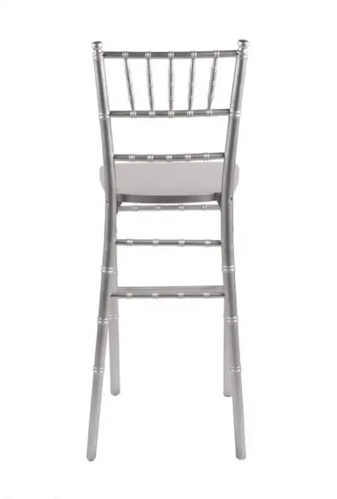 Silver Wood Chiavari Barstool