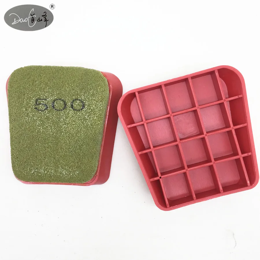 Daofeng Frankfurt Customized Size Abrasive Diamond Tools Sponge Polishing Blocks Marble Line OEM Supported Stone Cutting