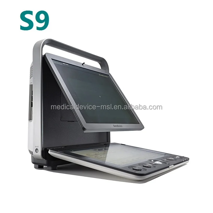 Новейшая модель, портативная цветная допплеровская ультразвуковая машина SonoScape S9, цена