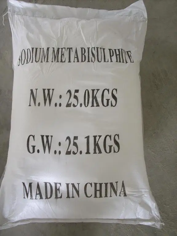 
Brand Quality Sodium Metabisulphite Food Grade 97% Min 