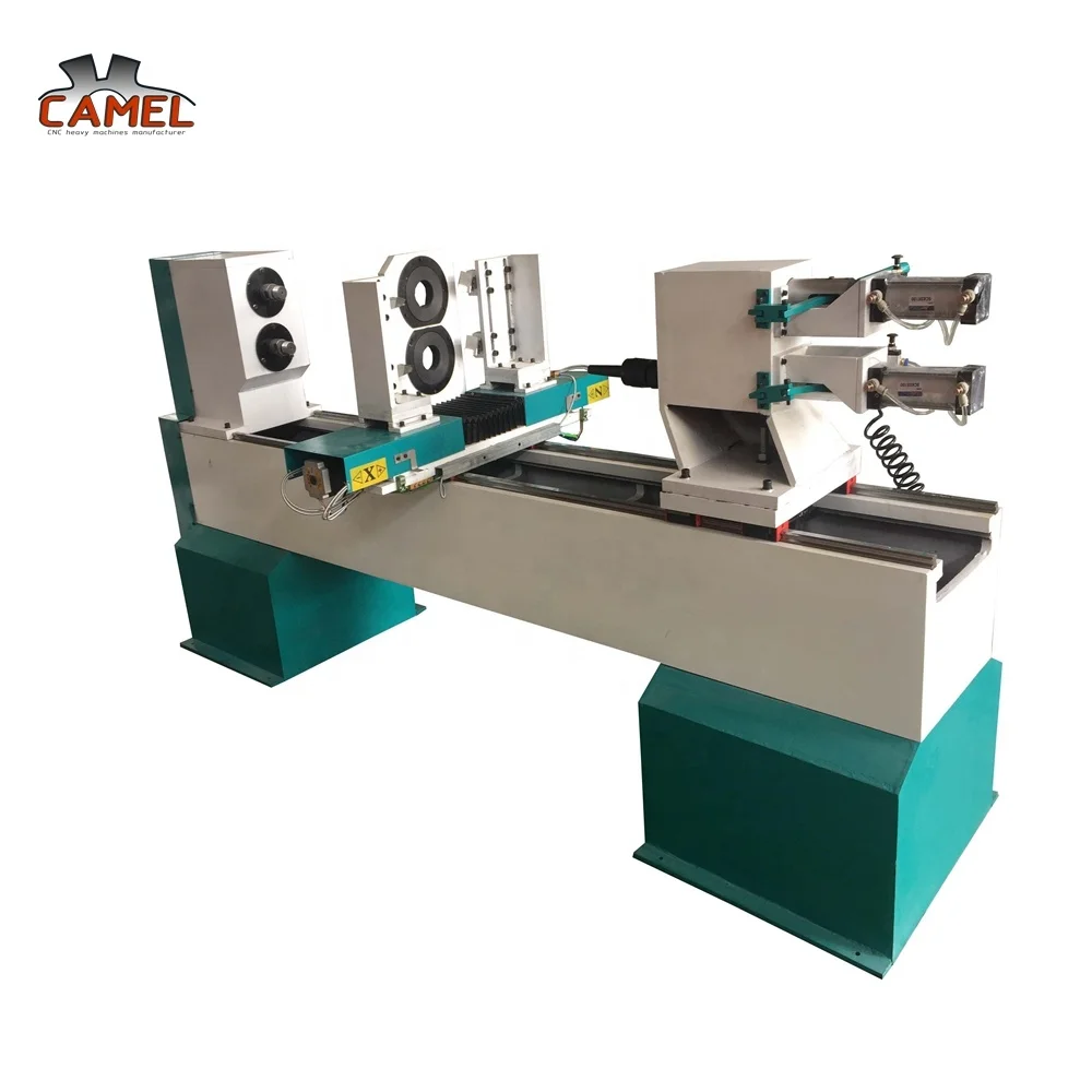 Бейсбол делая машину автоматическая подача CA-1530 одноосная система и двумя лезвиями токарный станок для дерева с ЧПУ для обработки и рифлением