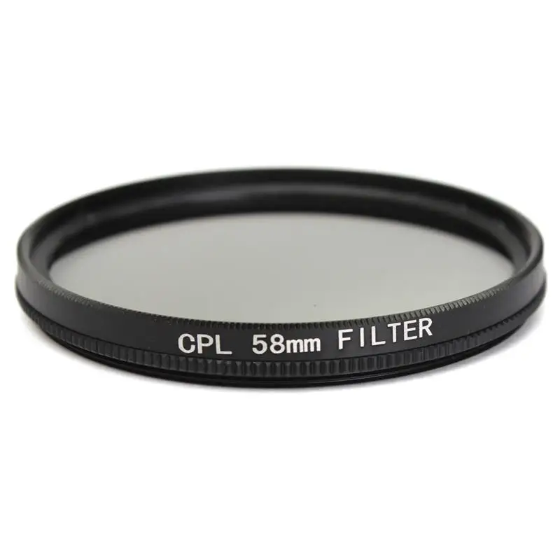 OEM 58mm UV FLD CPL Circular Polarizing Filter Kit Set + Lens Hood For Canon EOS 1200D 750D Rebel T4i T3i for T3 T2i T1i XT XS XSi