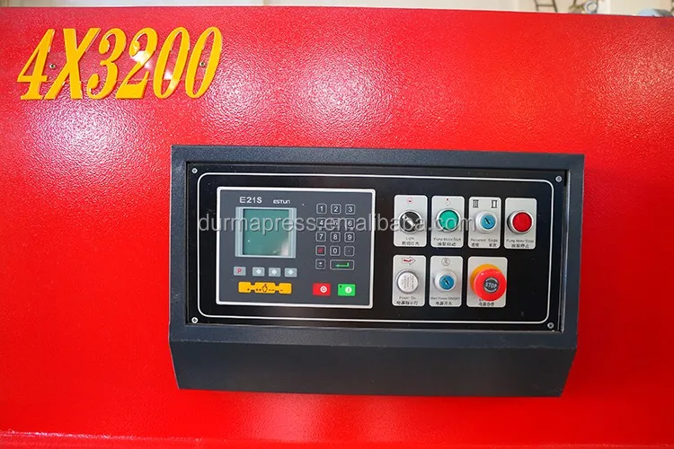 Estun E200 ЧПУ для Гидравлические Гильотинные Режа Машина 6*3200